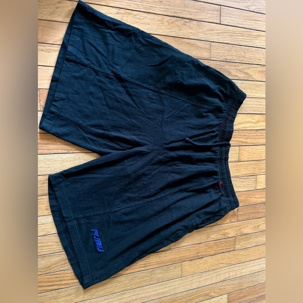 vintage fubu shorts Men’s Xl Cotton Drawstring Embroidered Logo Pockets Y2k